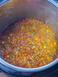 pressure cooked soup