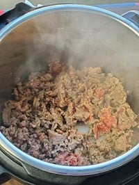 brown Italian sausage